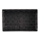 CESTA RECTANGULAR SEM ASAS 34CM PRETA