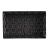 FABRIC BOX RECT WITHOUT HANDLE 34CM BLACK