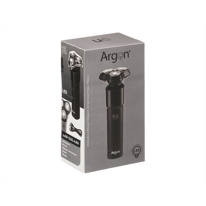 RASOIR 3 TÊTES FORME NOIRE 500MAH USB RASOIR 3 TÊTES FORME NOIRE 500MAH USB