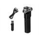 RASOIR 3 TÊTES FORME NOIRE 500MAH USB RASOIR 3 TÊTES FORME NOIRE 500MAH USB