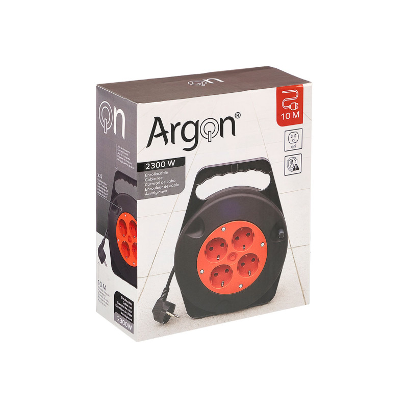 RALLONGE CABLE ELECTRIQUE 10M 4 PRISES 2300W RALLONGE CABLE ELECTRIQUE 10M 4 PRISES 2300W