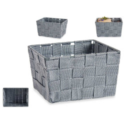 FABRIC CONIC BOX RECT SM GREY