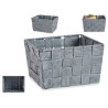 FABRIC CONIC BOX RECT SM GREY