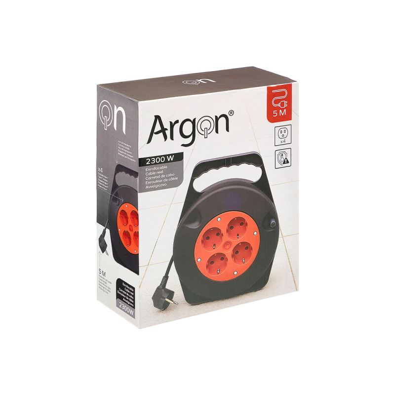 RALLONGE CABLE ELECTRIQUE 5M 4 PRISES 2300W RALLONGE CABLE ELECTRIQUE 5M 4 PRISES 2300W