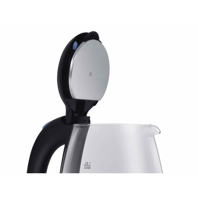 BOUILLOIRE EN ACIER BOROSILICATÉ LED 1,8 L BOUILLOIRE EN ACIER BOROSILICATÉ LED 1,8 L