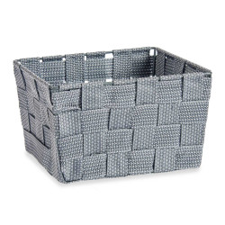FABRIC CONIC BOX RECT SM GREY