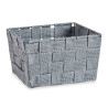 FABRIC CONIC BOX RECT SM GREY
