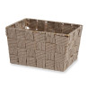 FABRIC CONIC BOX RECT SM NATUR
