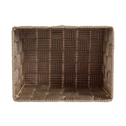 FABRIC CONIC BOX RECT SM NATUR