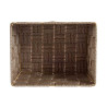FABRIC CONIC BOX RECT SM NATUR