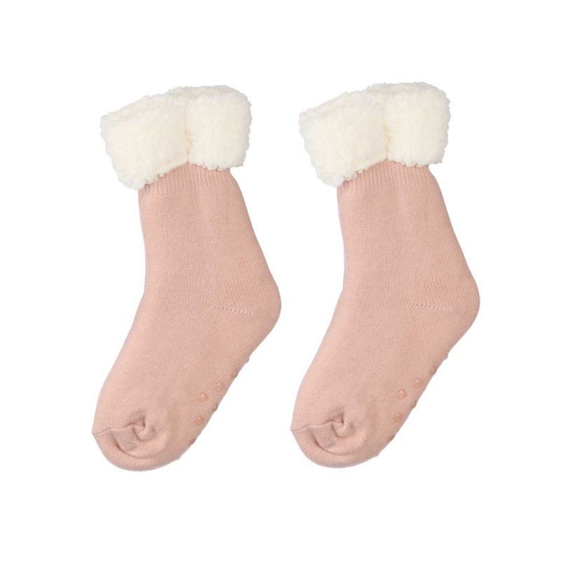 CALZA TERMICA INFANTILE ROSA PALLIDO