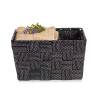 CONIC BASKET RECT SM BLACK