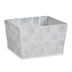 FABRIC CONIC BOX RECT SM WHITE
