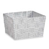 FABRIC CONIC BOX RECT SM WHITE