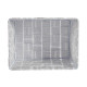 FABRIC CONIC BOX RECT SM WHITE
