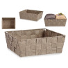 FABRIC BOX RECT WITHOUT HANDLE 24CM BEIGE