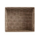 FABRIC BOX RECT WITHOUT HANDLE 24CM BEIGE