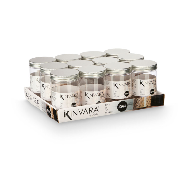 PET JAR ALUMINIUM 300ML