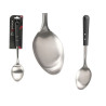 SPOON SPATULA SOFT HANDLE BLACK MATT