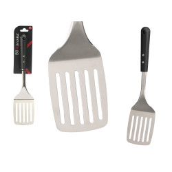 FLAT SPATULA SOFT HANDLE BLACK MATT