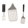 FLAT SPATULA SOFT HANDLE BLACK MATT