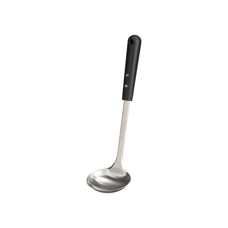SOUP LADLE SOFT HANDLE BLACK MATT SOUP LADLE SOFT HANDLE BLACK MATT