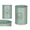 PORTE-USTENSILES EN ACIER VERT MENTHE