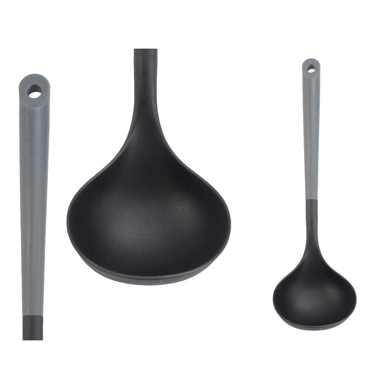 CAZO BICOLOR GRIS NEGRO