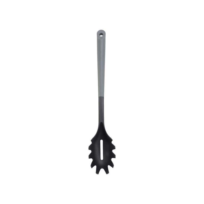BICOLOR SPAGHETTI SPOON BLACK GRAY BICOLOR SPAGHETTI SPOON BLACK GRAY