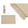 ALFOMBRA DE ALGODON NATURAL 80X120CM