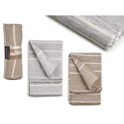 MULTIUSOS COM RISCAS  SORT 2 CORES 225X250CM 