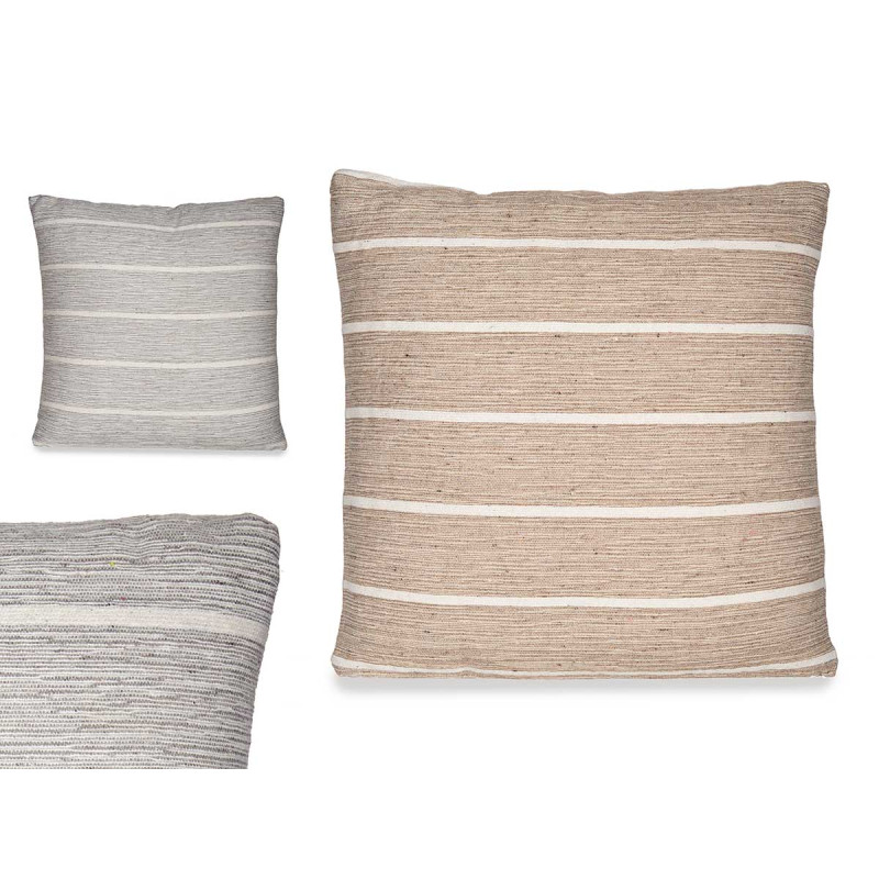 COUSSIN RAYE REMBOURRE SET 2 COUL 45X45CM 