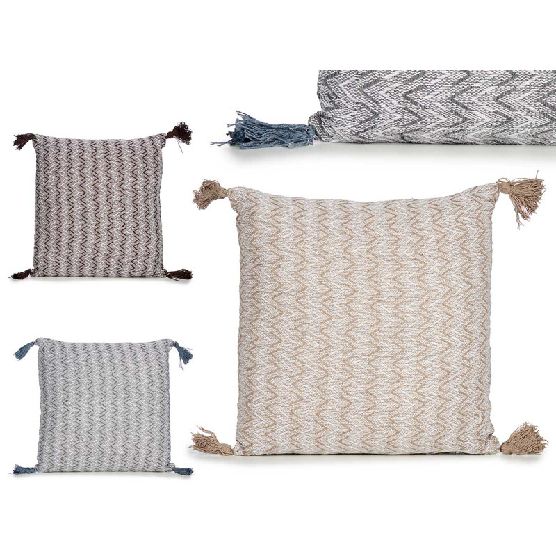 CUSCINO RIPIENO ASSORT 3 COLORI 45X45CM