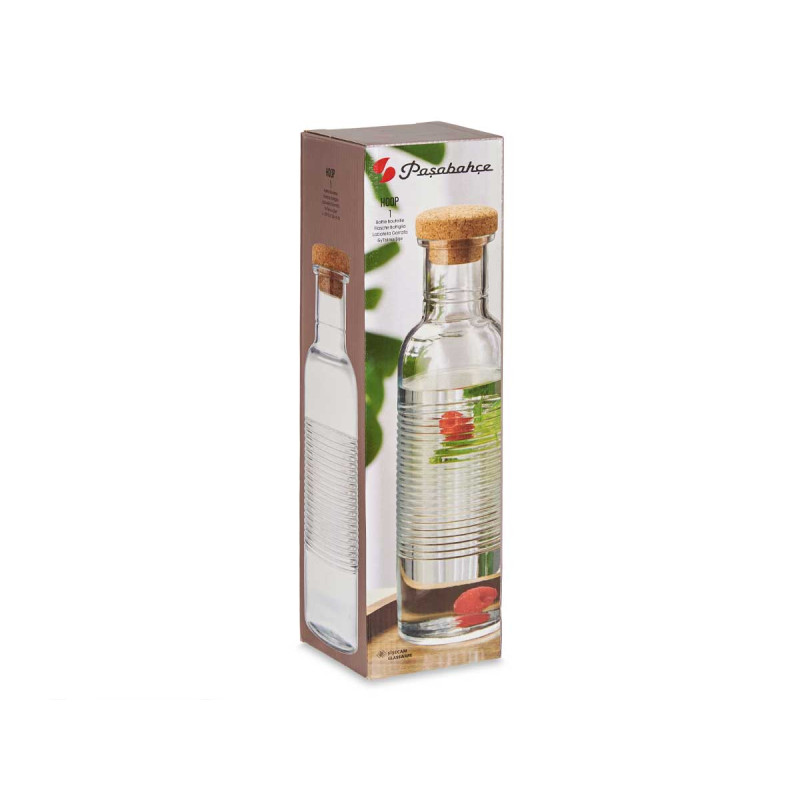 GARRAFA HOOP COM TAMPA CORTIÇA 1070ML