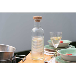 GARRAFA HOOP COM TAMPA CORTIÇA 1070ML