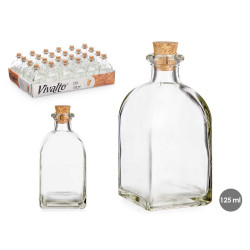 FRASQUE VERRE 125 ML COUVERCLE LIEGE 