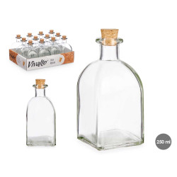 FRASQUE VERRE 250 ML COUVERCLE LIEGE 