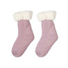 CALCETIN SHERPA INFANTIL LILA CLARO
