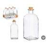 FRASQUE VERRE 1000ML BOUCHON LIEGE 