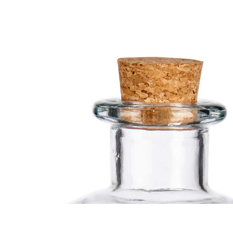 FRASQUE VERRE 1000ML BOUCHON LIEGE 