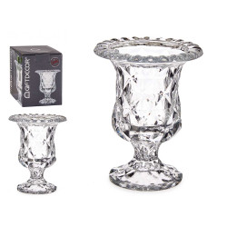 CALICE VETRO 14,5CM ROMBI