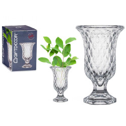 COPA VIDRIO 23,5CM DIAMANTES