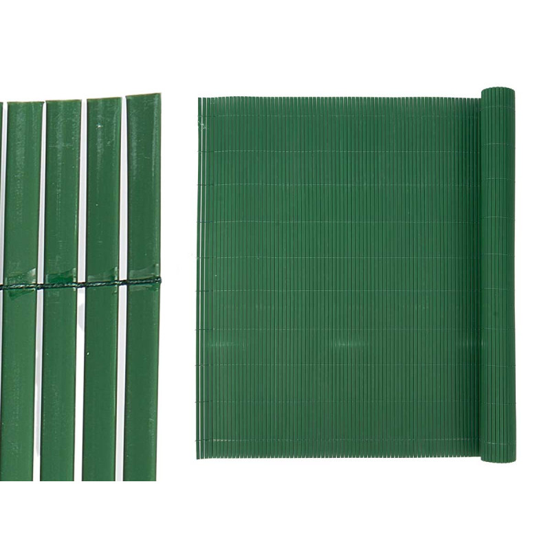 REED ROLL GREEN PVC FENCE 