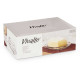 GLASS SMOOTH BUTTER DISH