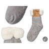 MEIAS EM SHERPA PARA CRIANÇAS CINZENTO CLARO