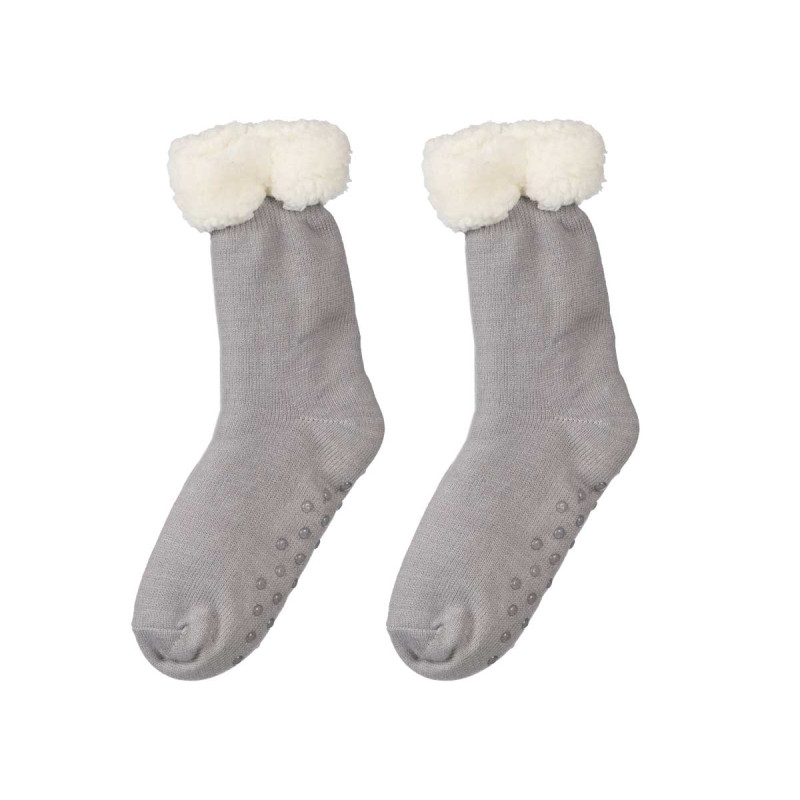 CALZA TERMICA INFANTILE GRIGIO CHIARO 