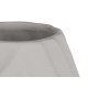 CERAMIC VASE DIAGONAL STRIPE 49CM GREY