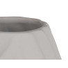 VASE CERAMIQUE RAYURE DIAGONALE 49CM GRIS