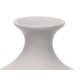 VASE CERAMIQUE GOULOT ÉTROIT 31 CM GRIS