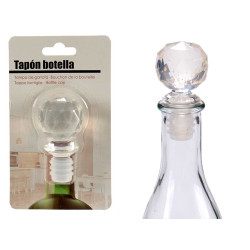 TAPON BOTELLA BOLA TRANSPARENTE